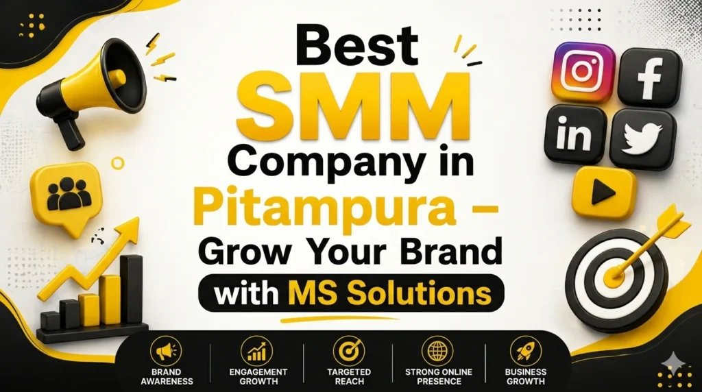 best SMM company in Pitampura